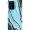 Aqua Blue Marble Ink Galaxy Note20 Ultra 5G Lite Case