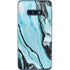 Aqua Blue Marble Ink Galaxy S10e Skin