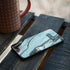 Aqua Blue Marble Ink Galaxy S10e Skin
