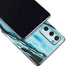 Aqua Blue Marble Ink Galaxy S20 Fan Edition Skin