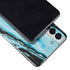 Aqua Blue Marble Ink Galaxy S21 5G Skin