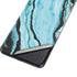 Aqua Blue Marble Ink Galaxy S21 5G Skin