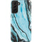 Aqua Blue Marble Ink Galaxy S21 Plus 5G Pro Case