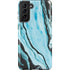 Aqua Blue Marble Ink Galaxy S21 Plus 5G Pro Case