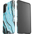 Aqua Blue Marble Ink Galaxy S21 Plus 5G Pro Case