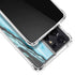 Aqua Blue Marble Ink Galaxy S21 Ultra 5G Clear Case