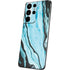 Aqua Blue Marble Ink Galaxy S21 Ultra 5G Skin