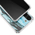 Aqua Blue Marble Ink Galaxy S23 Clear Case