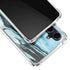 Aqua Blue Marble Ink Galaxy S23 FE Clear Case