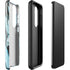 Aqua Blue Marble Ink Galaxy S23 Plus Pro Case