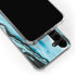 Aqua Blue Marble Ink Galaxy S24 Plus Clear Case