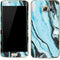 Aqua Blue Marble Ink Galaxy S7 Edge Skin
