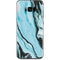 Aqua Blue Marble Ink Galaxy S8 Skin
