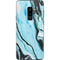 Aqua Blue Marble Ink Galaxy S9 Plus Skin