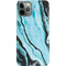 Aqua Blue Marble Ink iPhone 11 Pro Lite Case