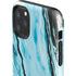 Aqua Blue Marble Ink iPhone 11 Pro Max Impact Case