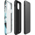 Aqua Blue Marble Ink iPhone 11 Pro Max Impact Case