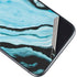 Aqua Blue Marble Ink iPhone 11 Skin