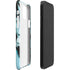 Aqua Blue Marble Ink iPhone 12 Mini Lite Case