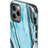 Aqua Blue Marble Ink iPhone 12 Pro Impact Case