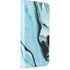 Aqua Blue Marble Ink iPhone 15 Pro Folio Case