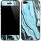 Aqua Blue Marble Ink iPhone 5/5s/5SE Skin
