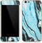 Aqua Blue Marble Ink iPhone 6/6s Skin