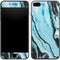 Aqua Blue Marble Ink iPhone 7 Plus Skin
