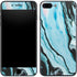 Aqua Blue Marble Ink iPhone 7 Plus Skin