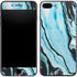 Aqua Blue Marble Ink iPhone 8 Plus Skin