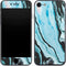 Aqua Blue Marble Ink iPhone 8 Skin