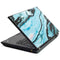 Aqua Blue Marble Ink Lenovo T420 Skin