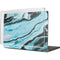 Aqua Blue Marble Ink MacBook Pro 16in (2021-25) Case plus Skin
