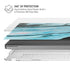 Aqua Blue Marble Ink MacBook Pro 16in (2021-25) Case plus Skin