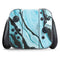 Aqua Blue Marble Ink Nintendo Switch (2017-2021) Joy-Con Controller Skin