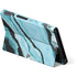 Aqua Blue Marble Ink Nintendo Switch OLED (2021) Skin