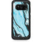 Aqua Blue Marble Ink Otterbox Commuter Galaxy Skin