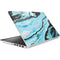 Aqua Blue Marble Ink HP Pavilion Skin