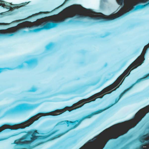 Aqua Blue Marble Ink PS4 Pro/Slim Controller Skin