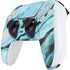 Aqua Blue Marble Ink PS5 Controller Skin