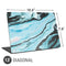 Aqua Blue Marble Ink Universal Laptop 13in (10.6 x 7.6in) Skin