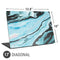 Aqua Blue Marble Ink Universal Laptop 17in (13.8 x 10in) Skin