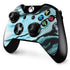 Aqua Blue Marble Ink Xbox One Controller Skin