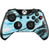 Aqua Blue Marble Ink Xbox One Controller Skin