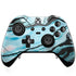 Aqua Blue Marble Ink Xbox One Elite Controller Skin