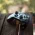 Aqua Blue Marble Ink Xbox One Elite Controller Skin