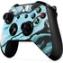 Aqua Blue Marble Ink Xbox One X Controller Skin