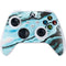Aqua Blue Marble Ink Xbox Series S Controller Skin