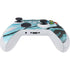 Aqua Blue Marble Ink Xbox Series S Controller Skin
