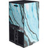 Aqua Blue Marble Ink Xbox Series X Console Skin